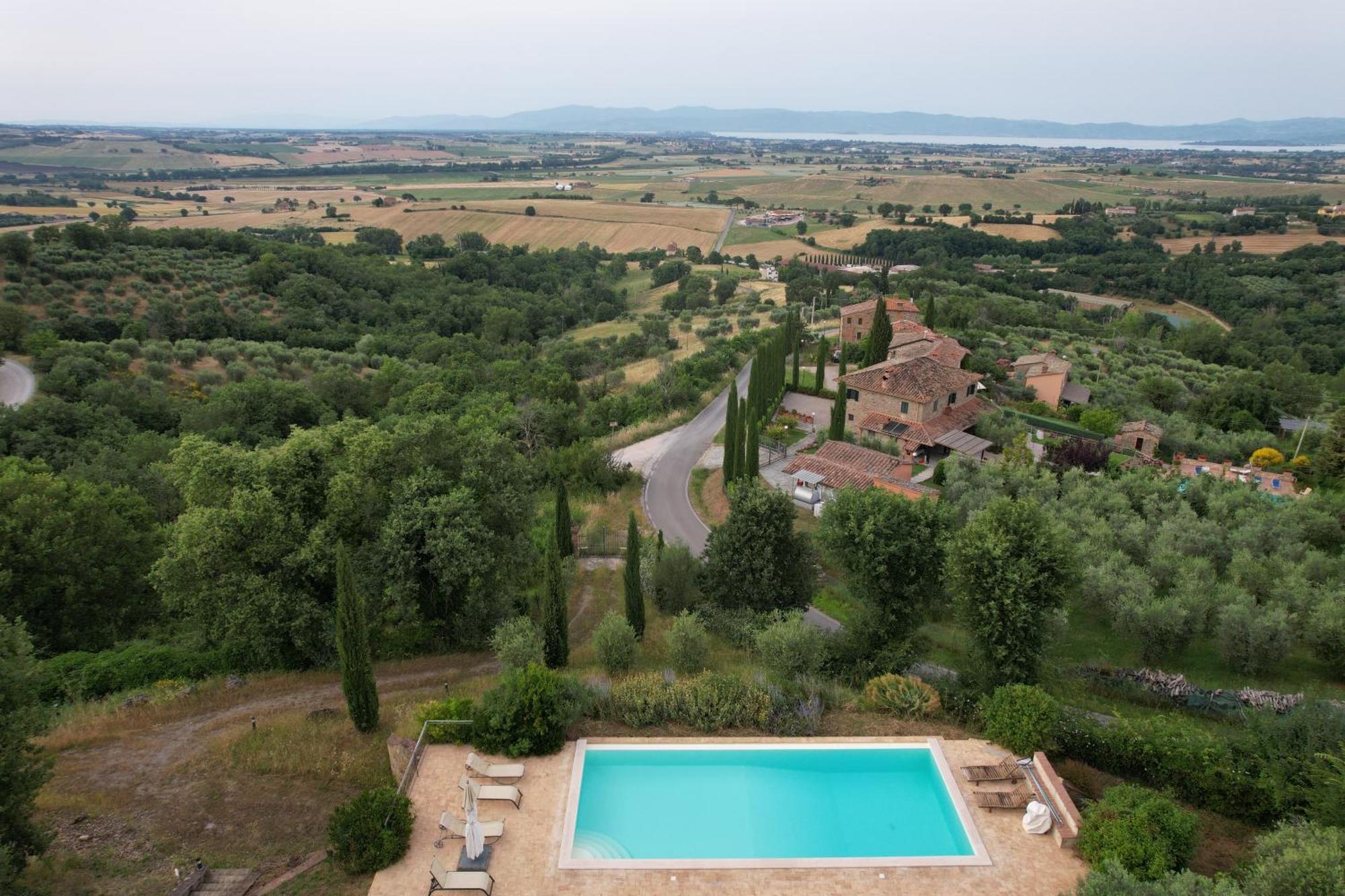 Fonte Pace Luxury Villa - A Fontanaro Property Paciano Extérieur photo